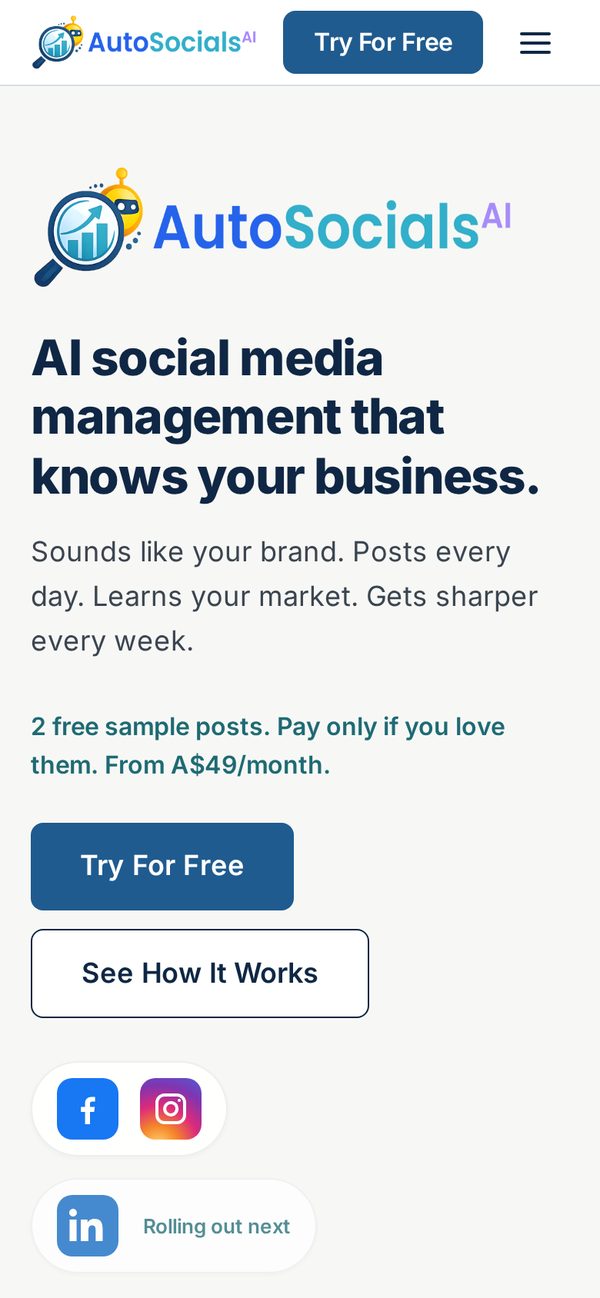Responsive build on mobile